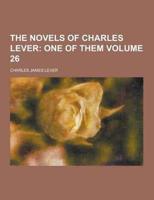 The Novels of Charles Lever Volume 26