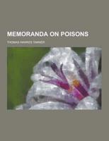 Memoranda on Poisons