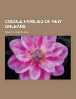 Creole Families of New Orleans