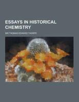 Essays in Historical Chemistry