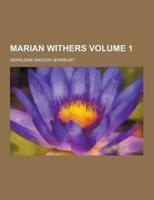 Marian Withers Volume 1