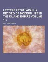 Letters from Japan Volume 1-2