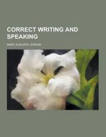 Correct Writing and Speaking