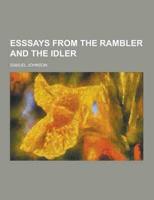 Esssays from the Rambler and the Idler
