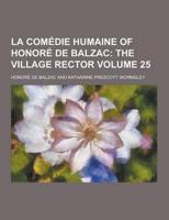 La Comedie Humaine of Honore de Balzac Volume 25