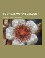 Poetical Works Volume 1