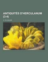 Antiquites D'Herculanum (3-4)