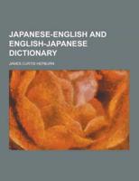 Japanese-English and English-Japanese Dictionary