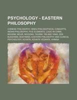 Psychology - Eastern Philosophy: Chinese