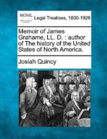 Memoir of James Grahame, LL. D.