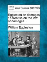 Eggleston on Damages