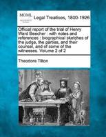 Official Report of the Trial of Henry Ward Beecher