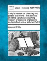Chitty's Treatise on Pleading and Parties to Actions