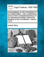 Commentaries on the Constitution of the United States