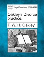 Oakley's Divorce Practice.