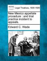 New Mexico Appellate Procedure