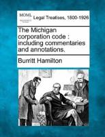 The Michigan Corporation Code