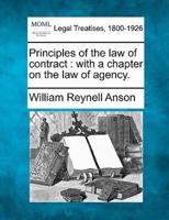 Principles of the Law of Contract