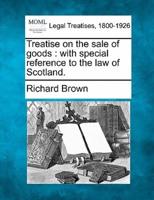 Treatise on the Sale of Goods