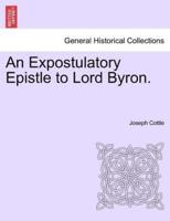 An Expostulatory Epistle to Lord Byron.