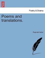 Poems and translations.