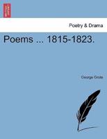 Poems ... 1815-1823.