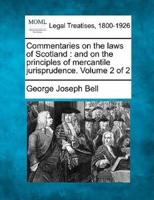 Commentaries on the Laws of Scotland