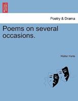 Poems on several occasions.