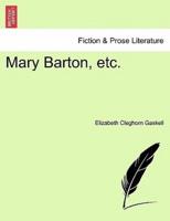 Mary Barton, etc.