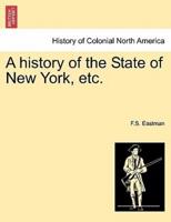 A history of the State of New York, etc.