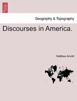 Discourses in America.