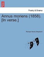 Annus moriens (1858). [In verse.]