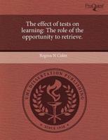 Effect of Tests On Learning