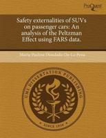 Safety Externalities of Suvs On Passenger Cars