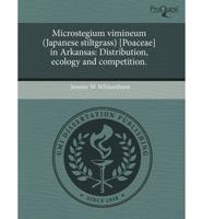 Microstegium Vimineum (Japanese Stiltgrass) [Poaceae] in Arkansas