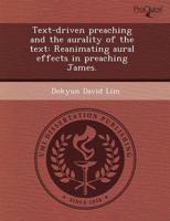 Text-driven Preaching and the Aurality of the Text