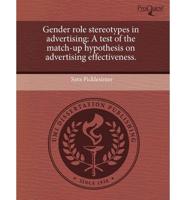Gender Role Stereotypes in Advertising