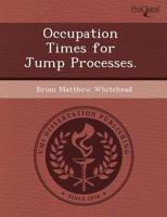 Occupation Times for Jump Processes