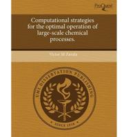 Computational Strategies for the Optimal Operation of Large-Scale Chemical