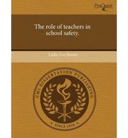 Role of Teachers in School Safety