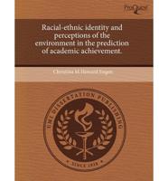 Racial-Ethnic Identity and Perceptions of the Environment in the Prediction