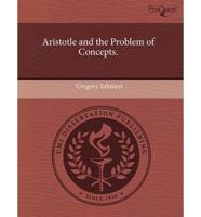 Aristotle and the Problem of Concepts
