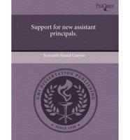 Support for New Assistant Principals