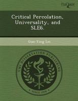 Critical Percolation, Universality, and Sle6