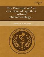 Feminine Self As a Critique of Spirit