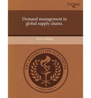 Demand Management in Global Supply Chains