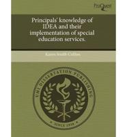 Principals' Knowledge of Idea and Their Implementation of Special Education