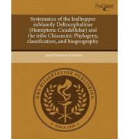 Systematics of the Leafhopper Subfamily Deltocephalinae (Hemiptera