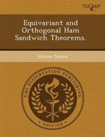 Equivariant and Orthogonal Ham Sandwich Theorems.