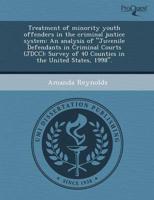 Treatment of Minority Youth Offenders in the Criminal Justice System